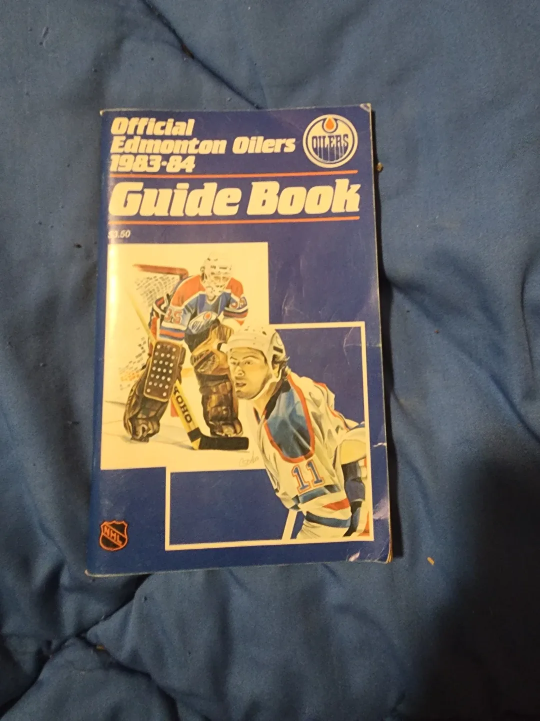 Official Edmonton Oilers 1983-84 Guide Book