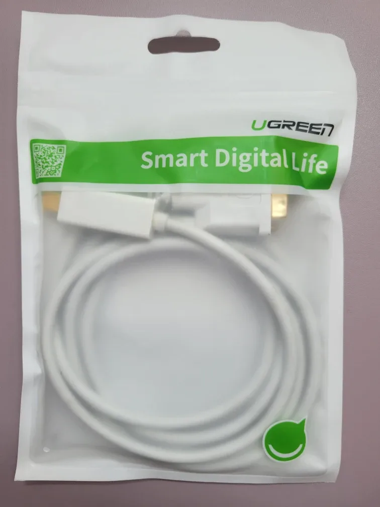 New UGREEN USB Type-C Cable 6 FT White #Cleanout