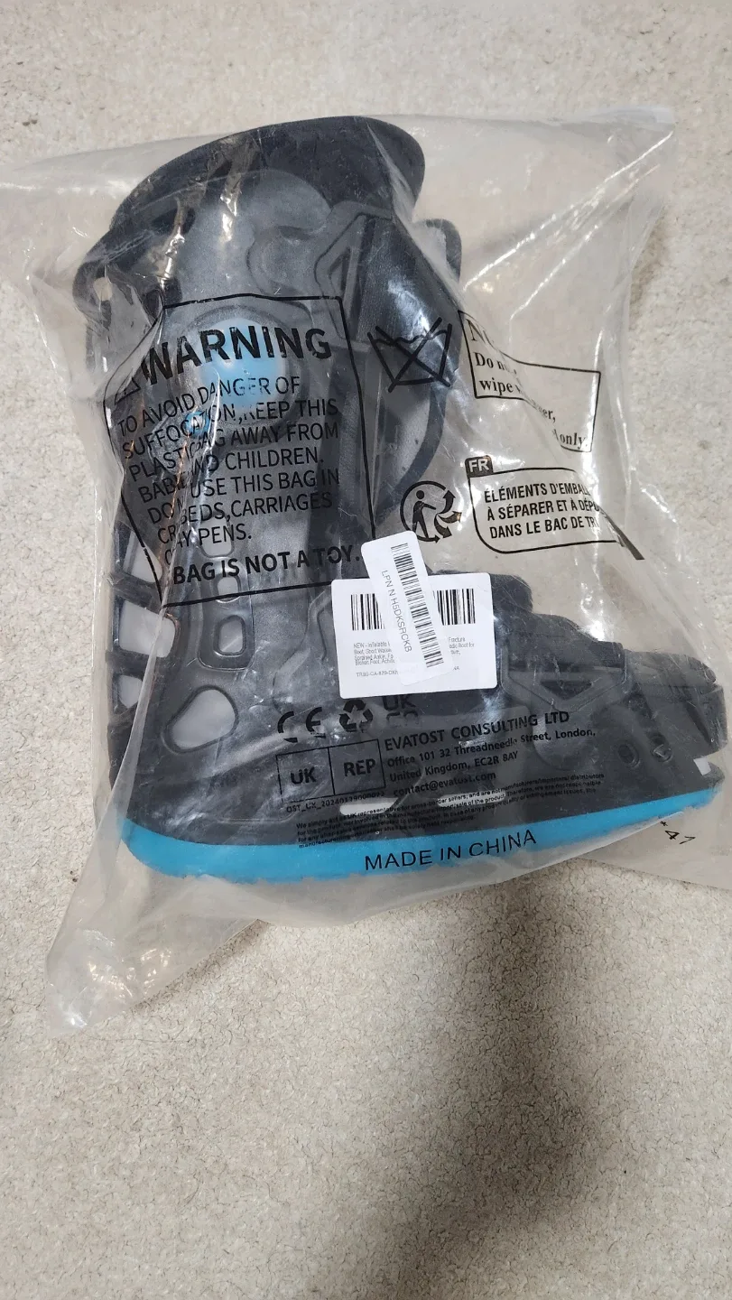 Walking Boot Inflatable Walker Fracture Boot for Heel Pain(NEW) image indicator(6)