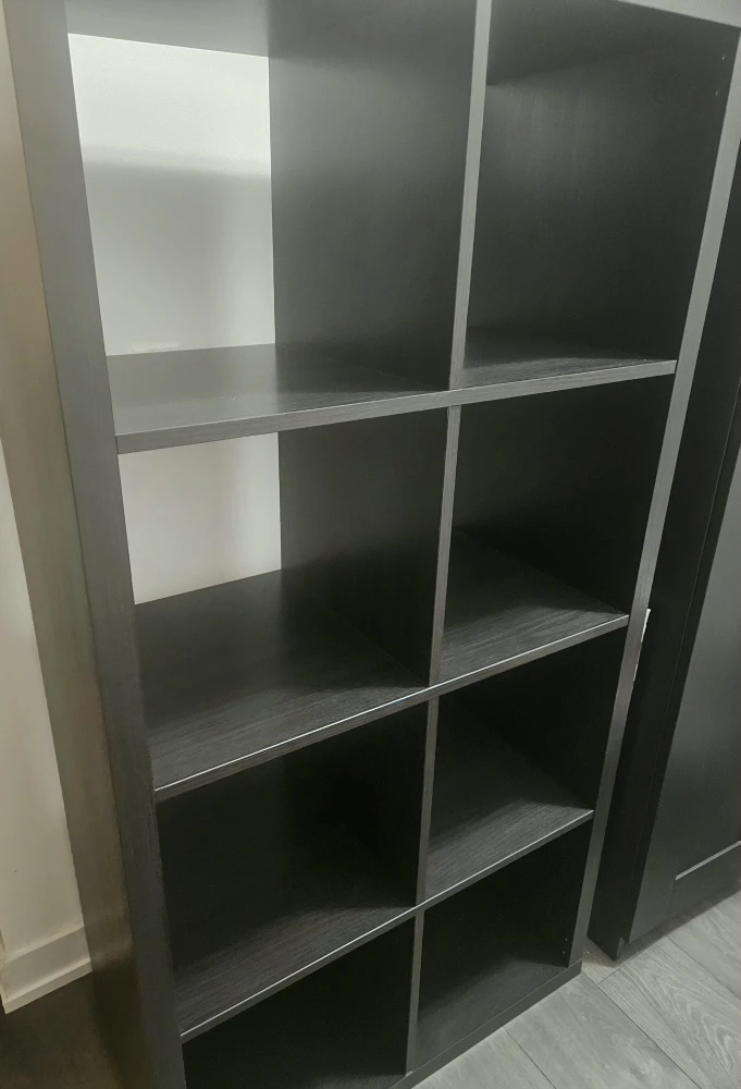 *MUST SELL BY TOMORROW*  IKEA Kallax Shelf Unit - Black-Brown