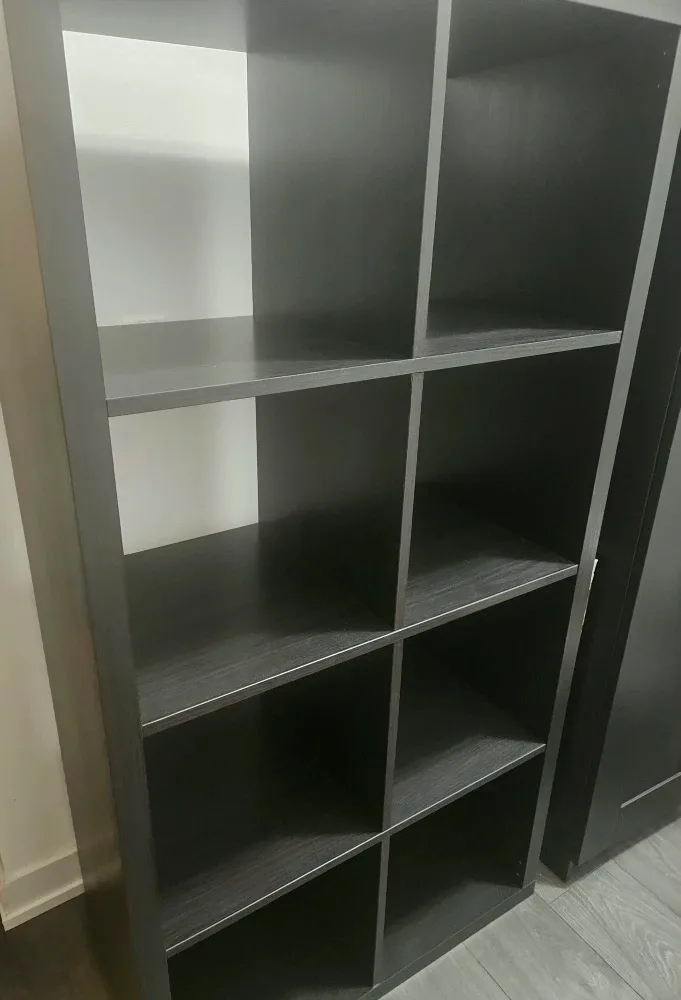 *MUST SELL BY TOMORROW*  IKEA Kallax Shelf Unit - Black-Brown