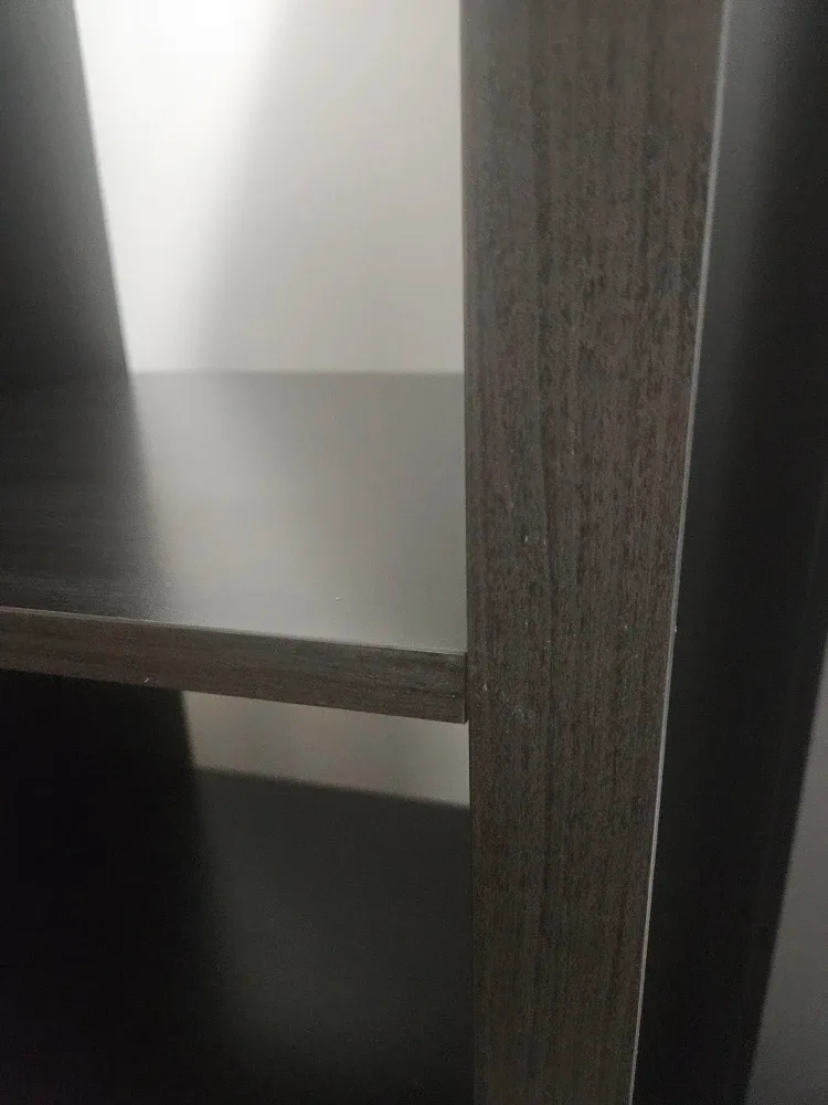 *MUST SELL BY TOMORROW*  IKEA Kallax Shelf Unit - Black-Brown image indicator(3)