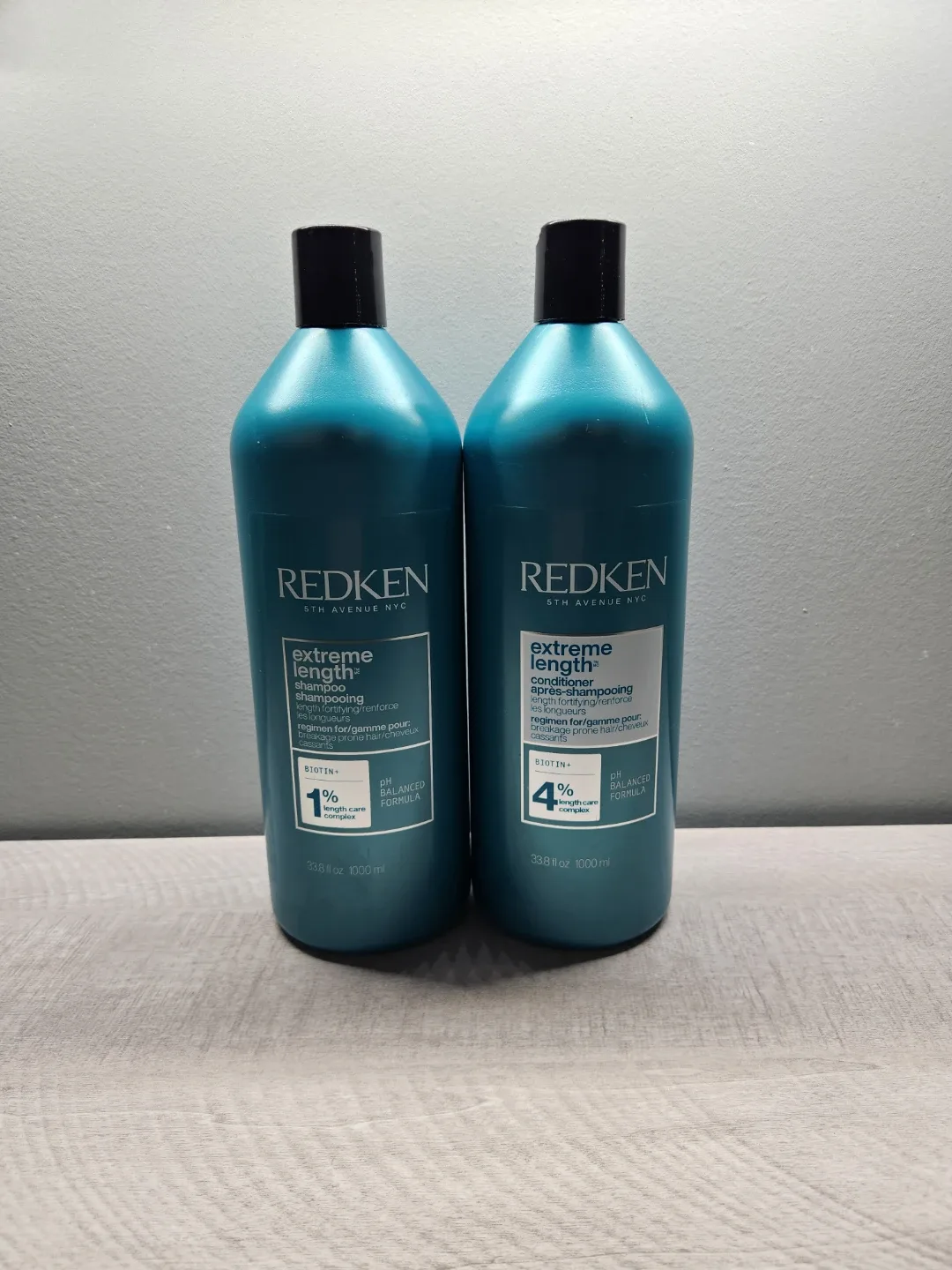 NEW Redken Extreme Length Shampoo & Conditioner Set