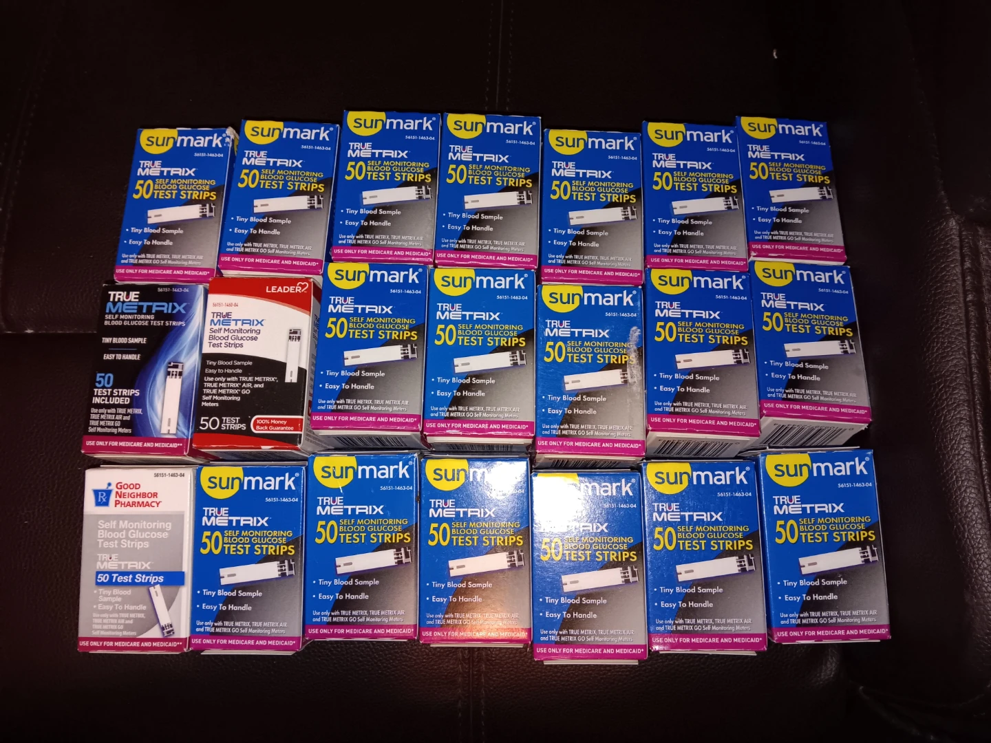 21 Sunmark True Metrix Blood Glucose Test Strips EXPIRED SEALED! - photo 2
