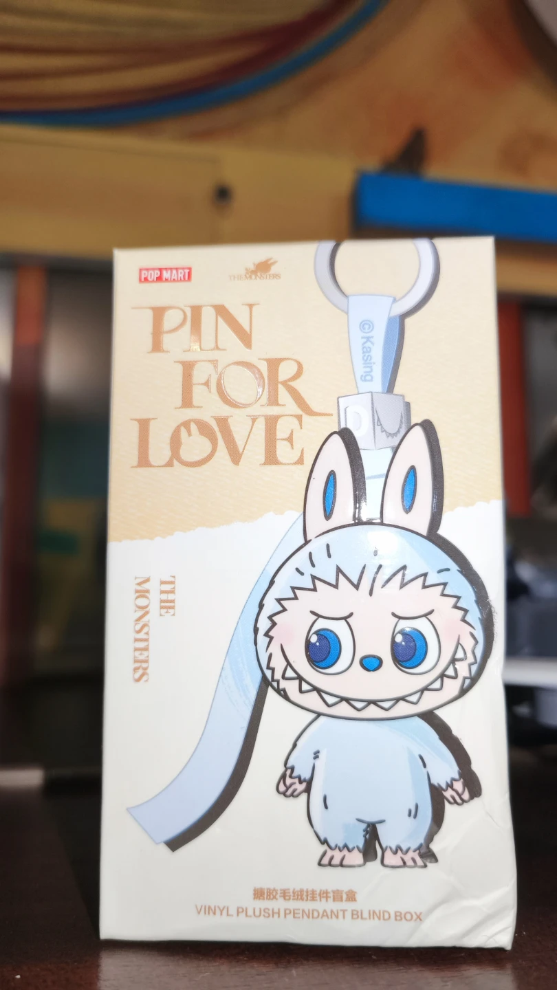 New POP MART THE MONSTERS Pin for Love Vinyl Plush LABUBU