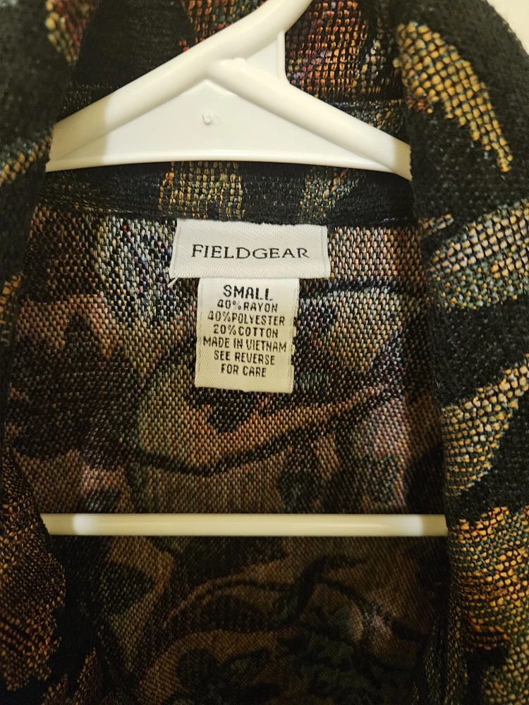 Fieldgear Floral Tapestry Jacket - Size Small - photo 2