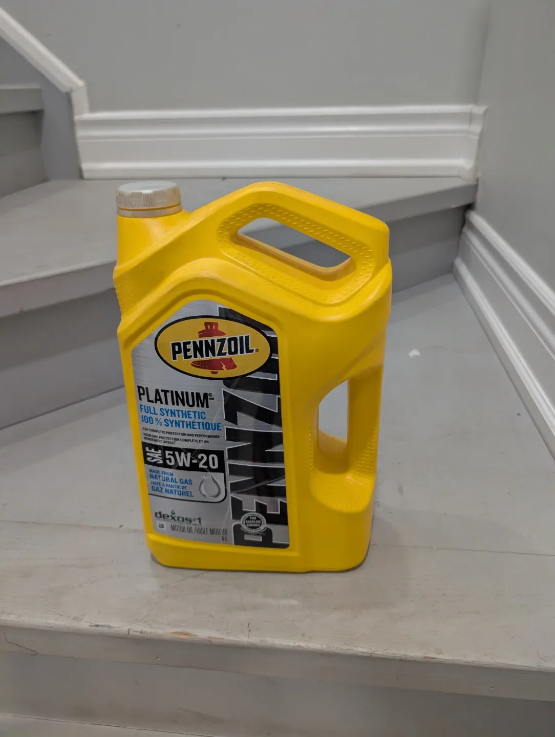 Pennzoil Platinum 5W-20 Full Synthetic Motor Oil