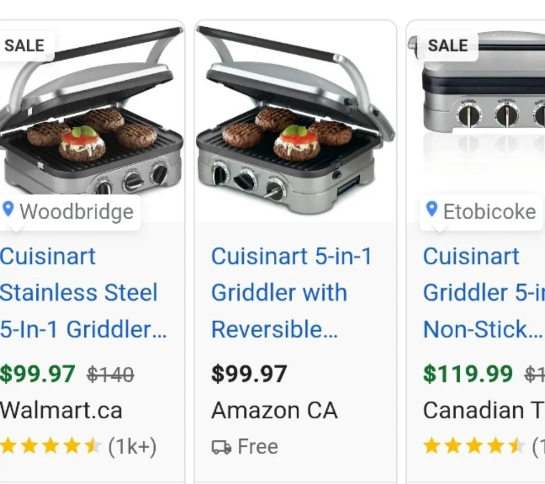 BNIB Cuisinart 5-in-1 Griddler - photo 4
