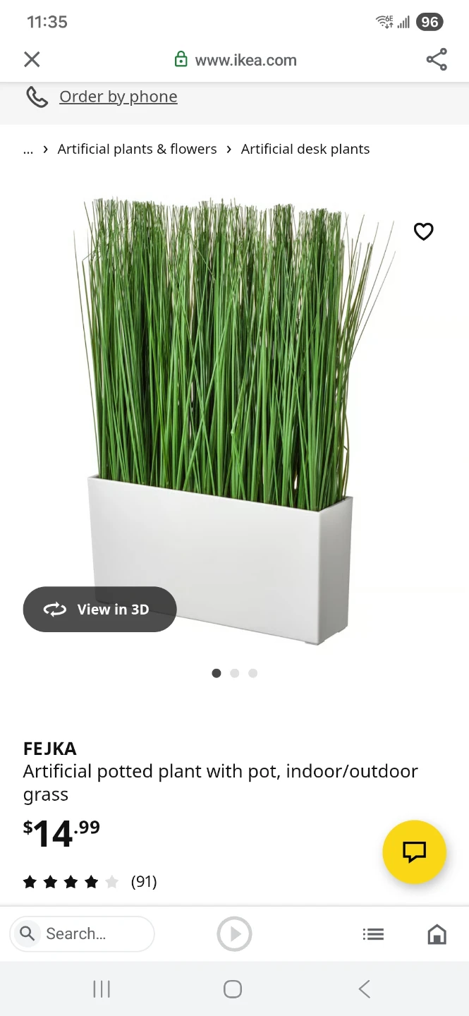 IKEA FEJKA Artificial Potted Plant