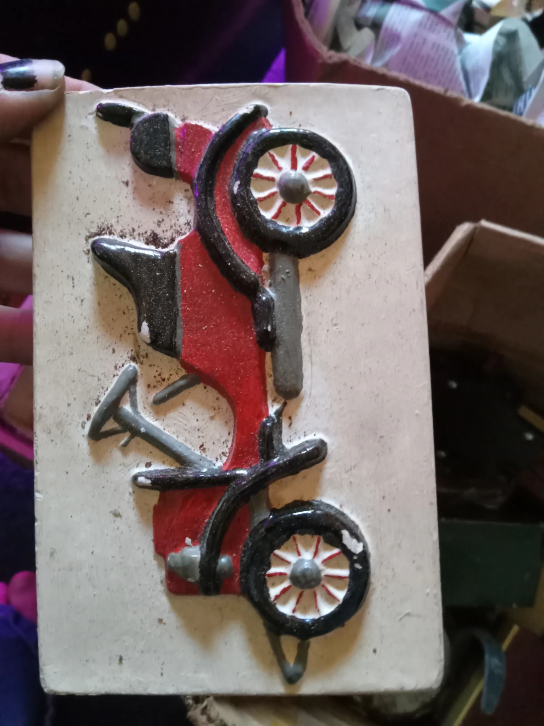 Vintage Car Tile