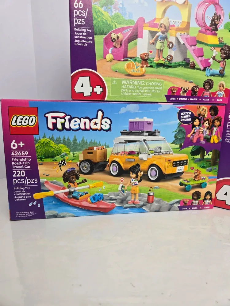 3 brand new sealed lego playsets  42662, 42665, 42640 image indicator(3)