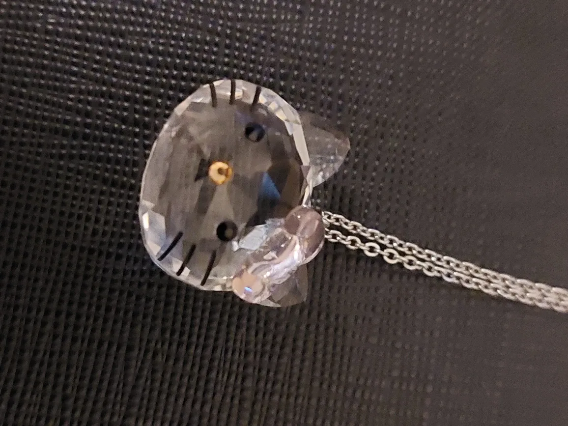 Swarovski Hello Kitty Crystal Necklace