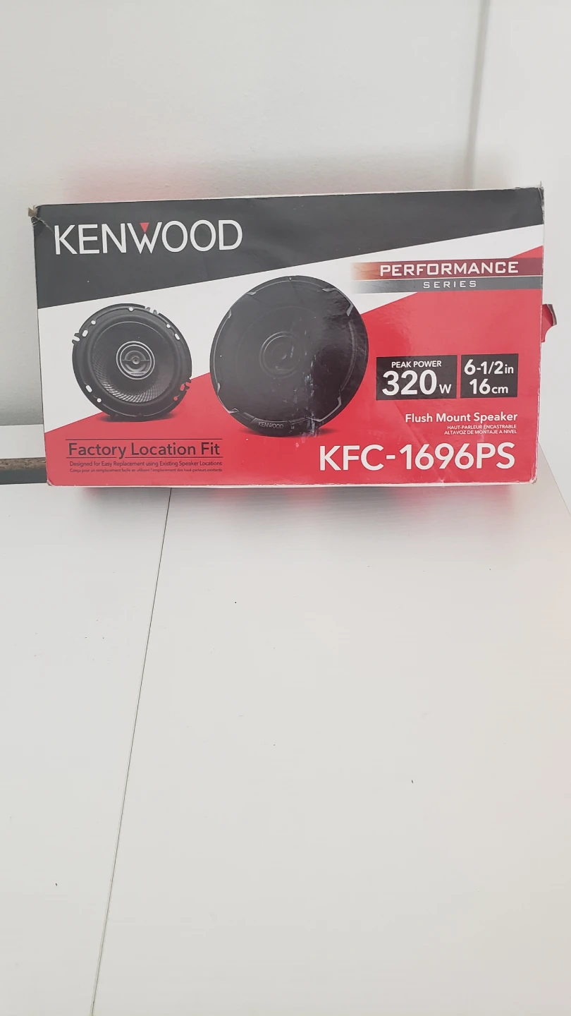Kenwood KFC-1696PS 6-1/2" Flush Mount Speaker