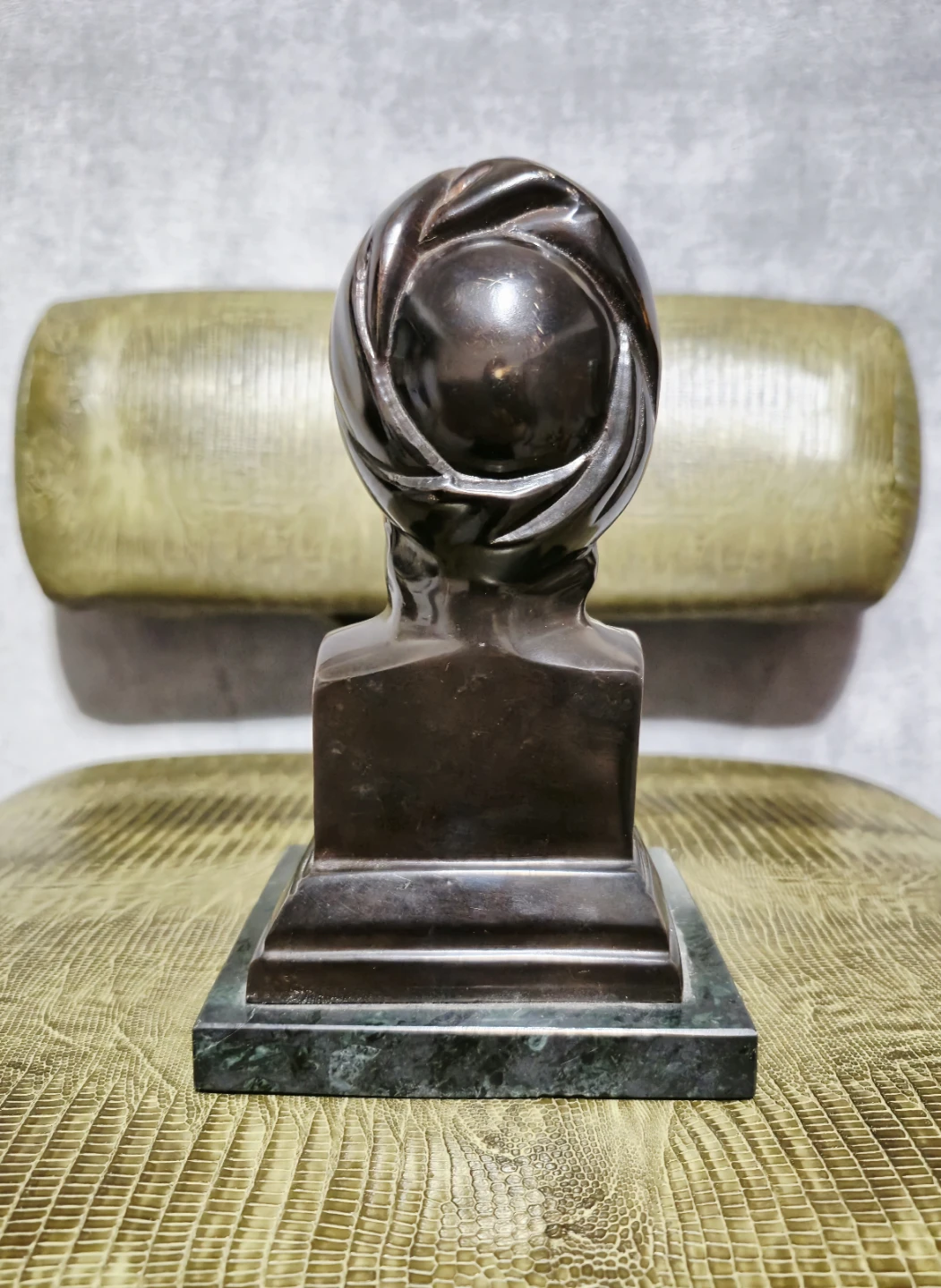 Bronze Bust Sculpture, Unknown Maker! - photo 4