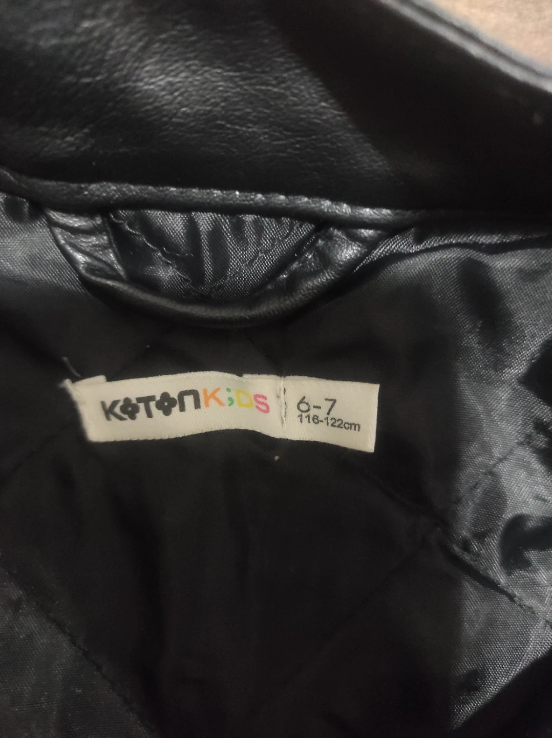 Koton Kids Black Jacket Size 6-7 - photo 2