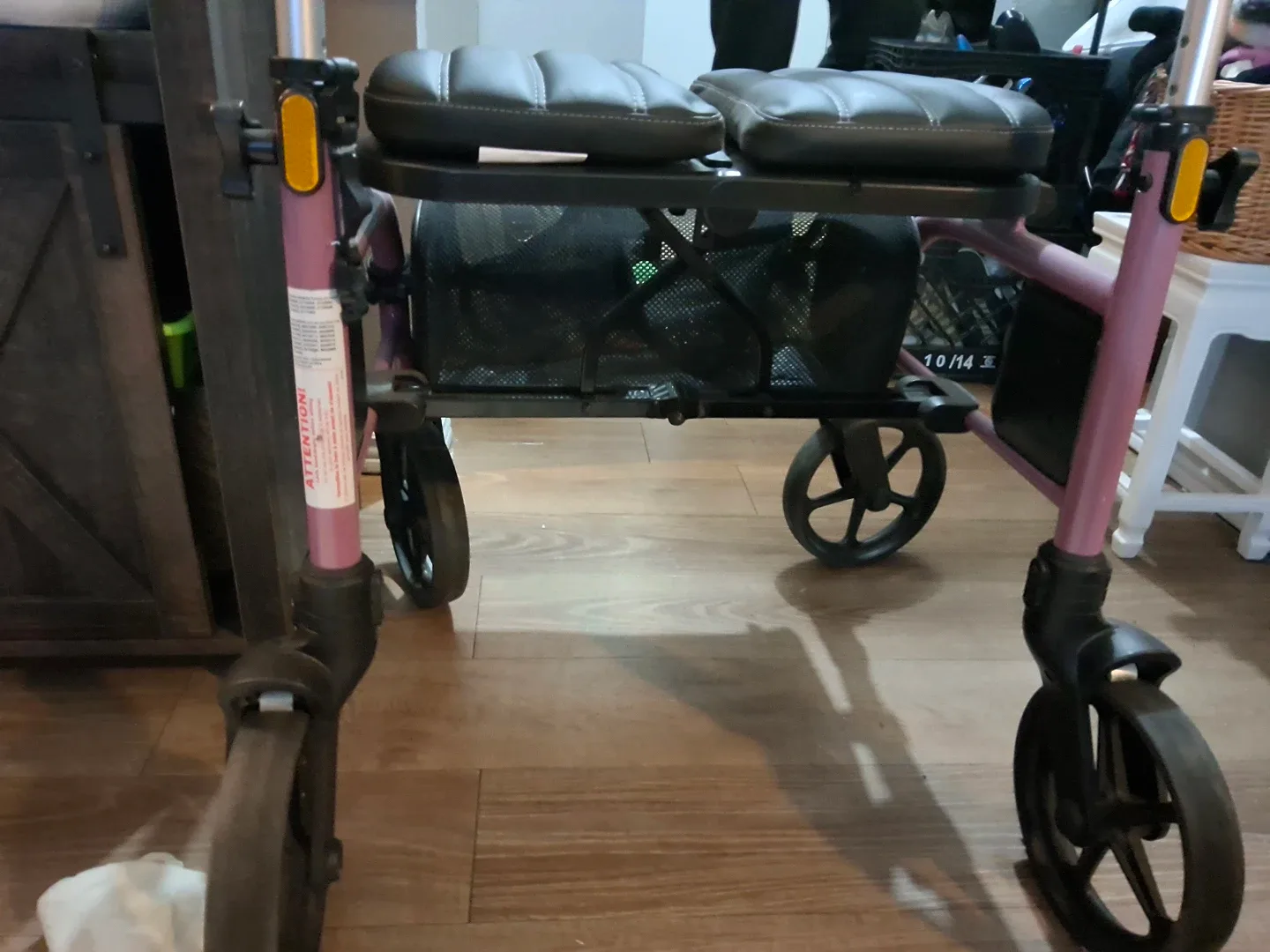 #Cleanout Evolution Walker with Seat & Basket image indicator(4)