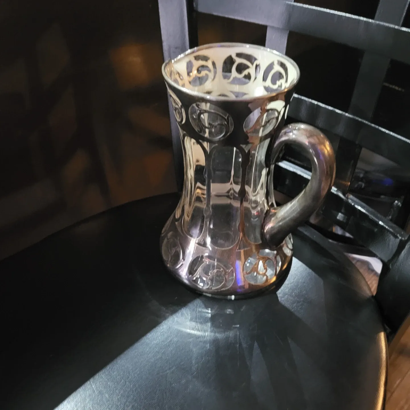 Decorative Glass Pitcher