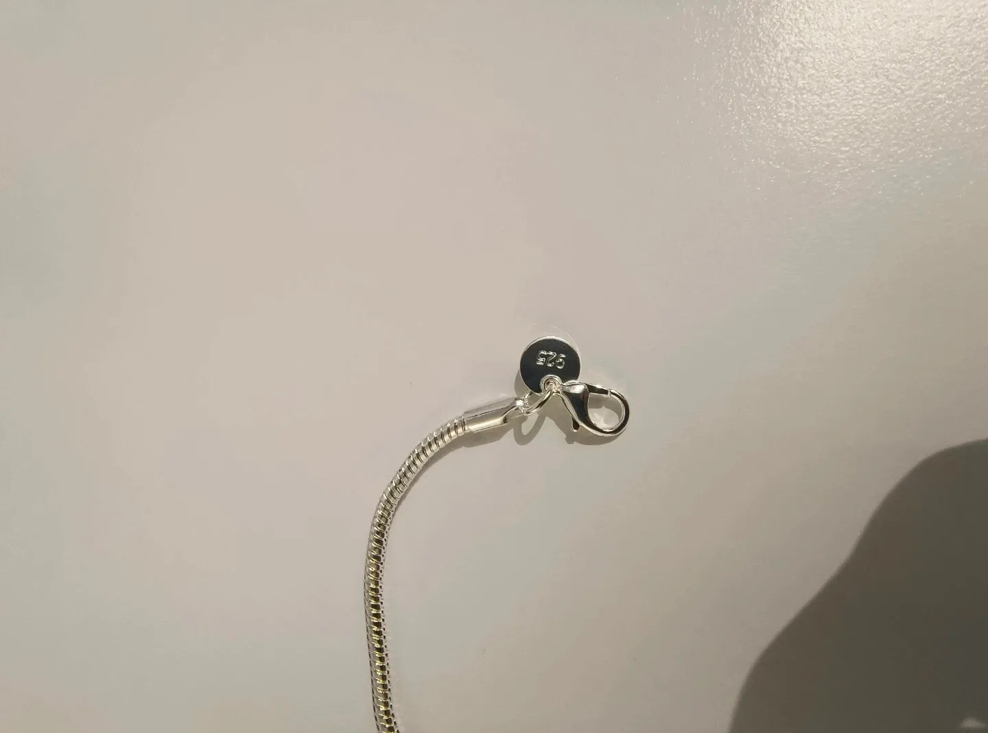 925 Sterling Silver Snake Chain Bracelet (Unisex) image indicator(3)