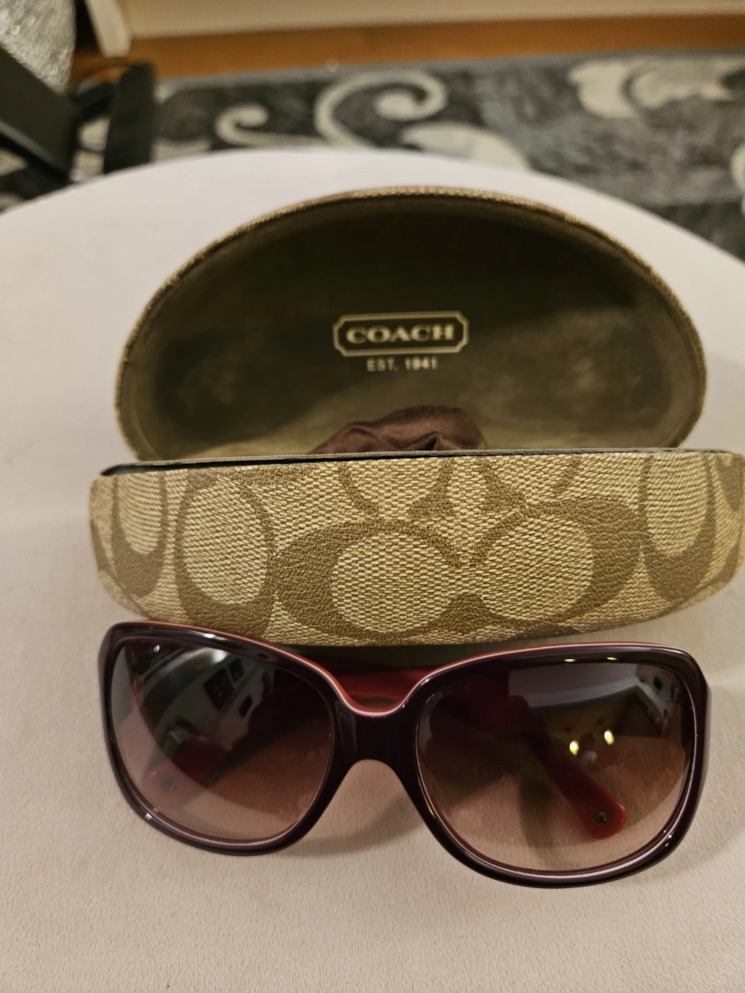 Coach Sunglasses with Case