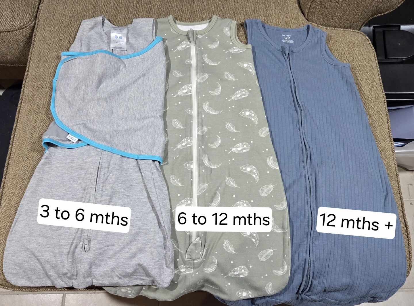 Sleep Sacks, 3-12+ Months