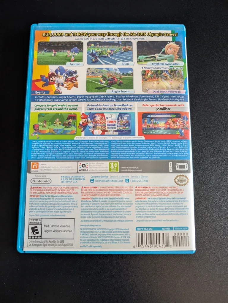 Mario & Sonic at the Rio 2016 Olympic games (Wii U) | Read Bio image indicator(2)