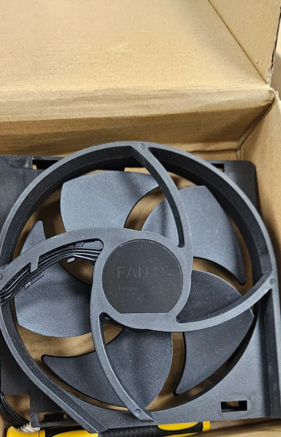 PC Thermal System Fan 01 - Black