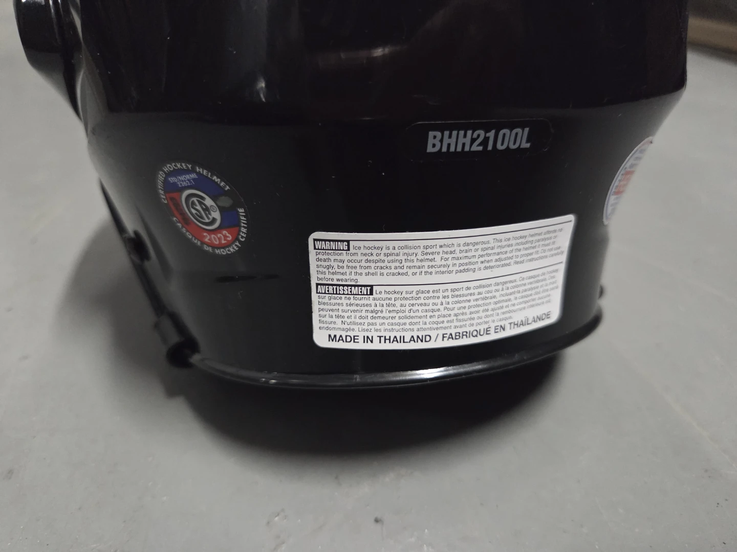 Bauer HH2100 Hockey Helmet, Size JR medium - photo 4