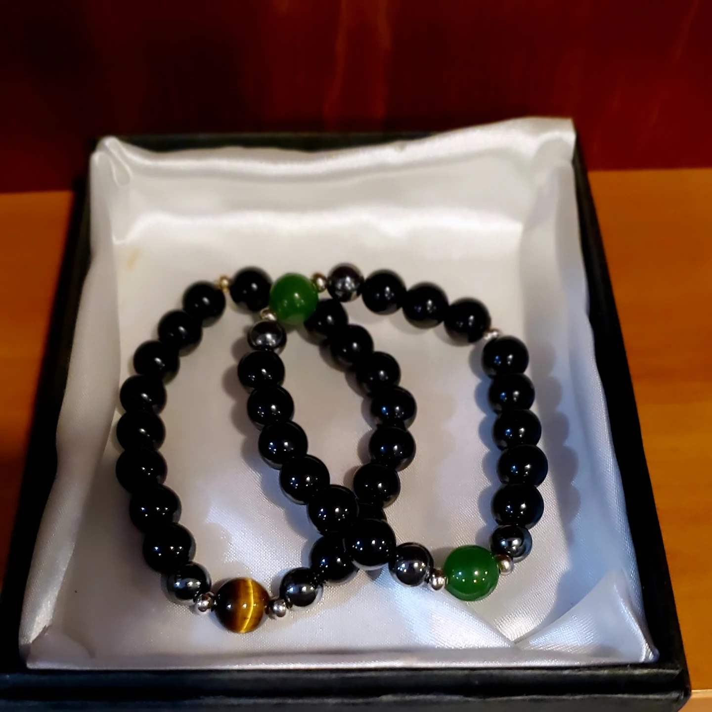Green jade bracelet