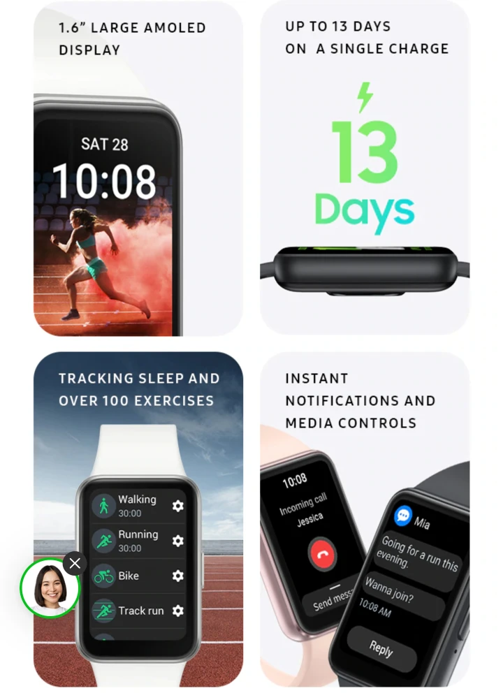 New Samsung Galaxy Fit3 - Fitness Tracker - photo 3