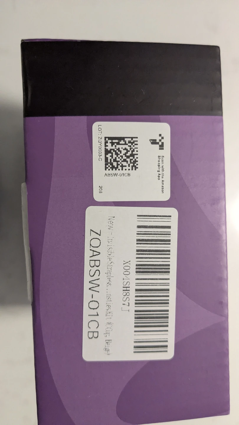 Invisible Adhesive Bra - New in Box
