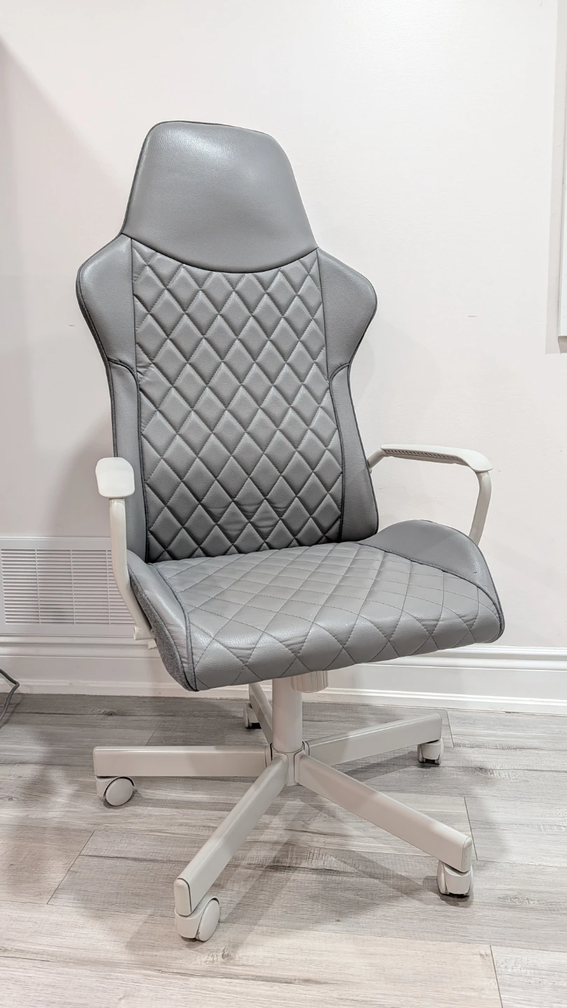 IKEA UTESPELARE Gaming Chair - Gray (Like New)