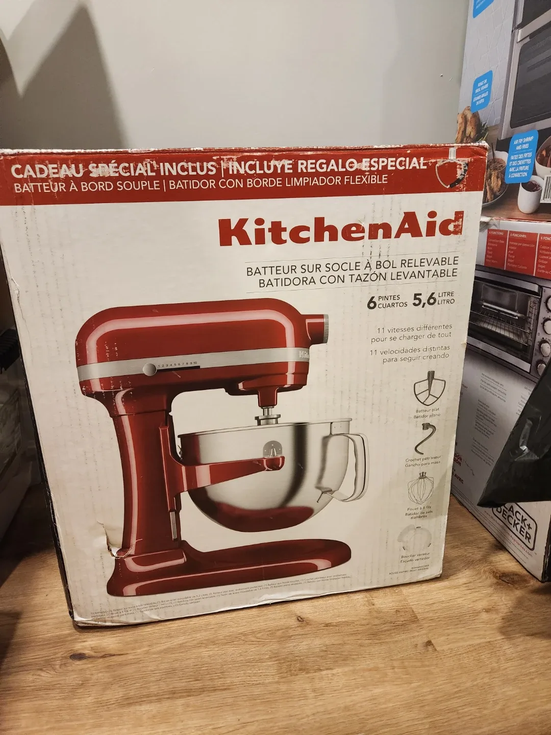 Brand new, still sealed. KitchenAid 5.6L Tilt-Head Stand Mixer