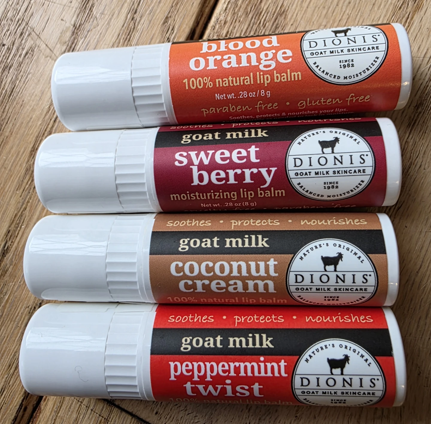 Dionis Goat Milk Lip Balm choose from 4 flavors!
