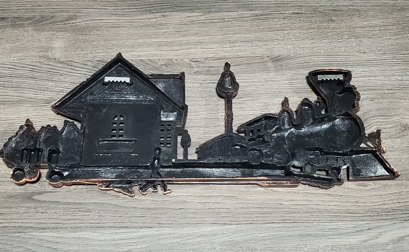 Vintage Spring Valley Train Wall Decor #cleanout image indicator(2)