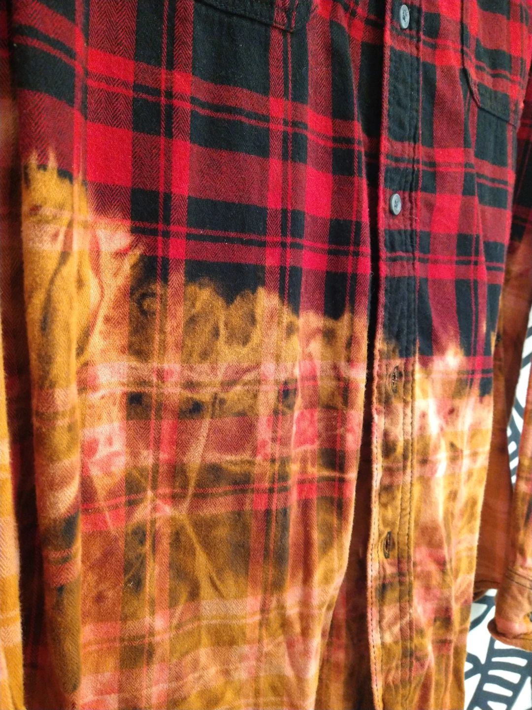 Blessings and Bravery Boutiques size lg  rcid wash flannel - photo 4
