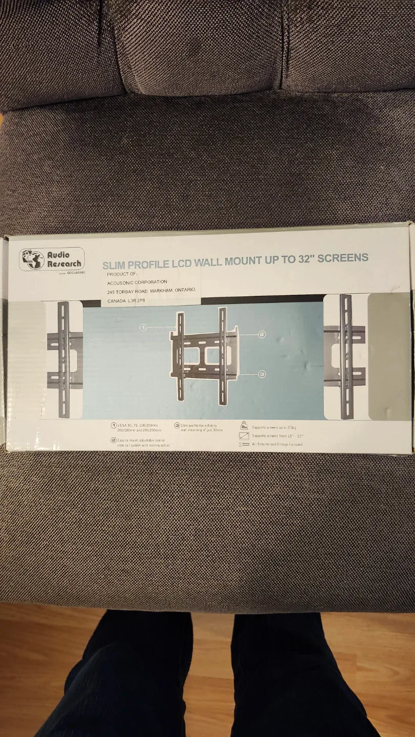 Audio Research LCD Wall Mount - Up to 32"