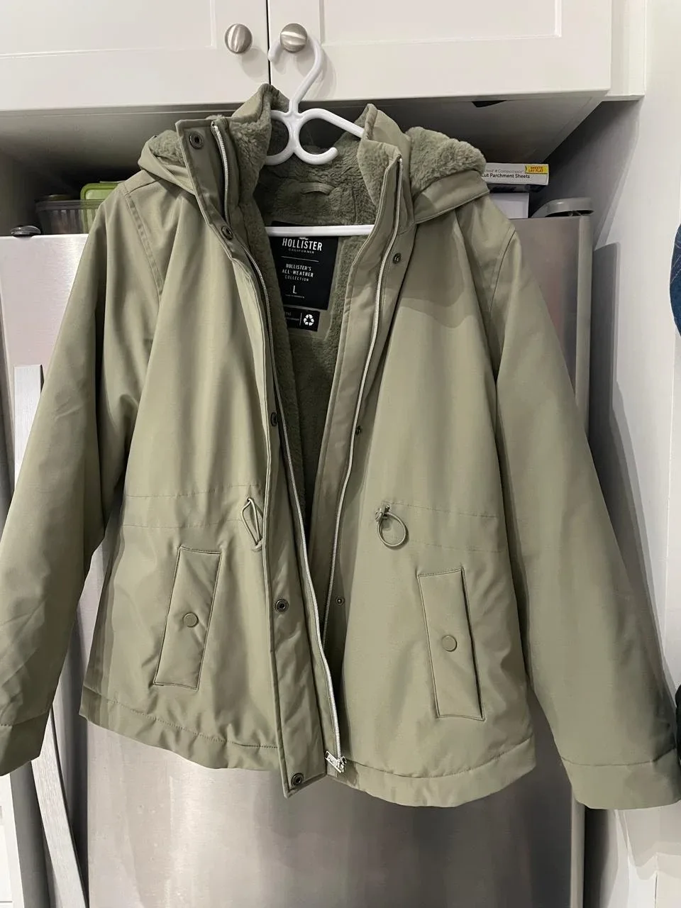 Hollister All-Weather Jacket, Size L