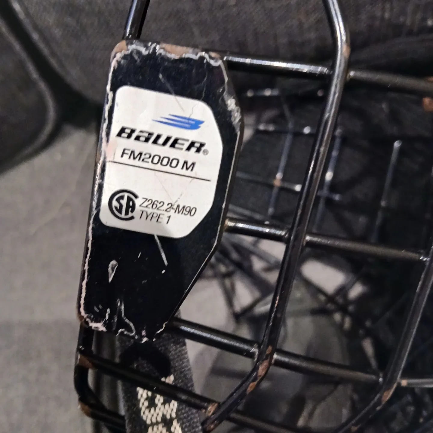 Bauer Hockey Helmet cage and shield #cleanout image indicator(4)