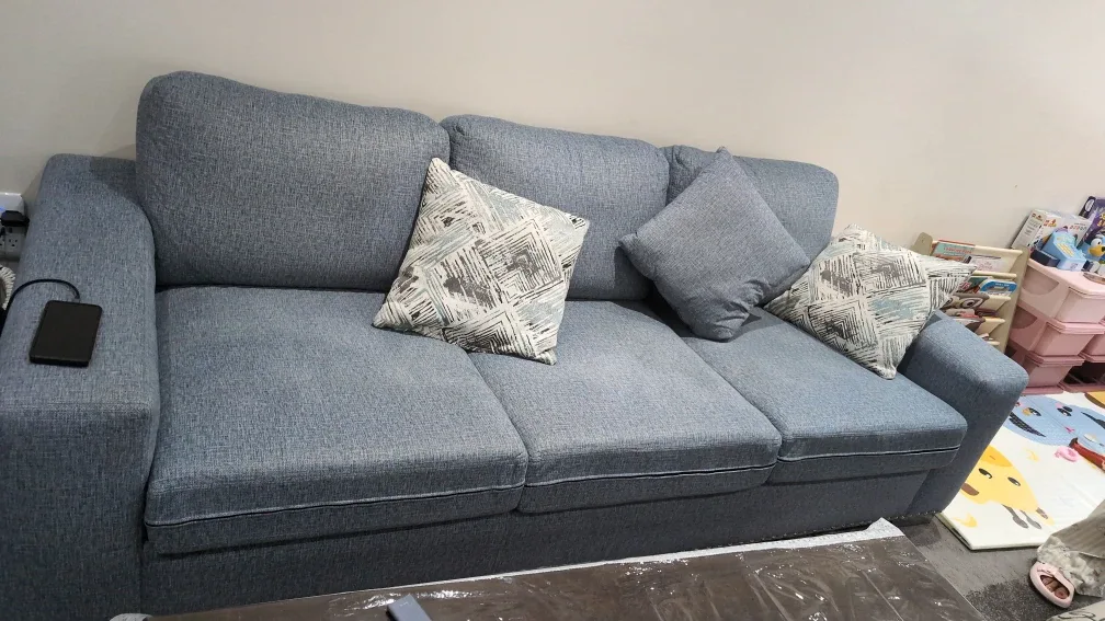 Blue Sofa Set