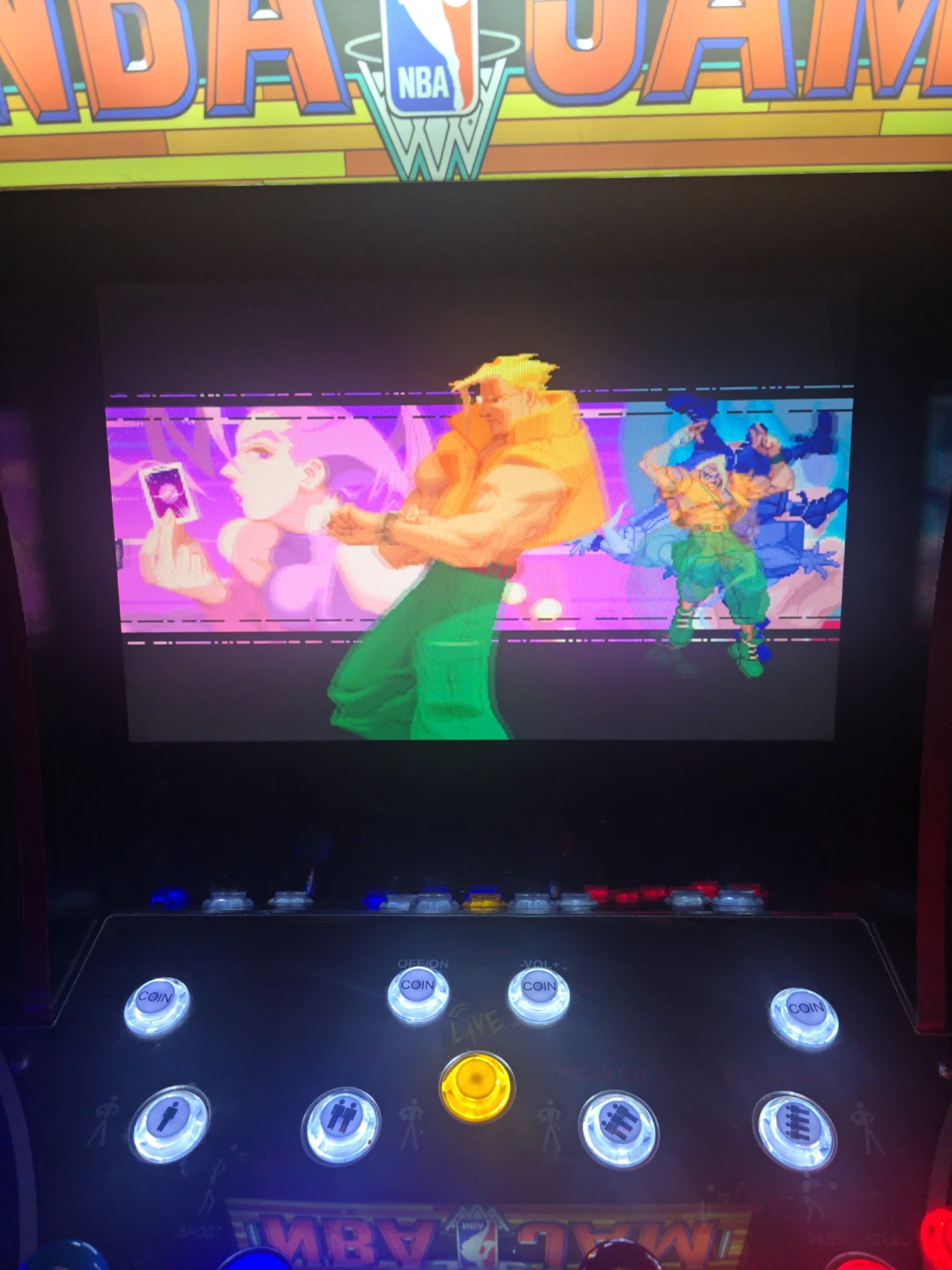 NBA Jam Arcade Machine - photo 5