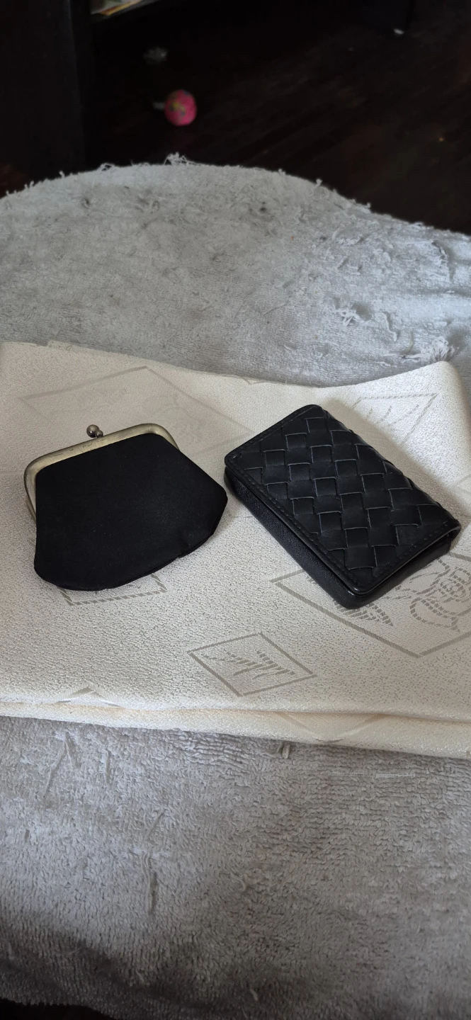 Two Black Coin Change Purses