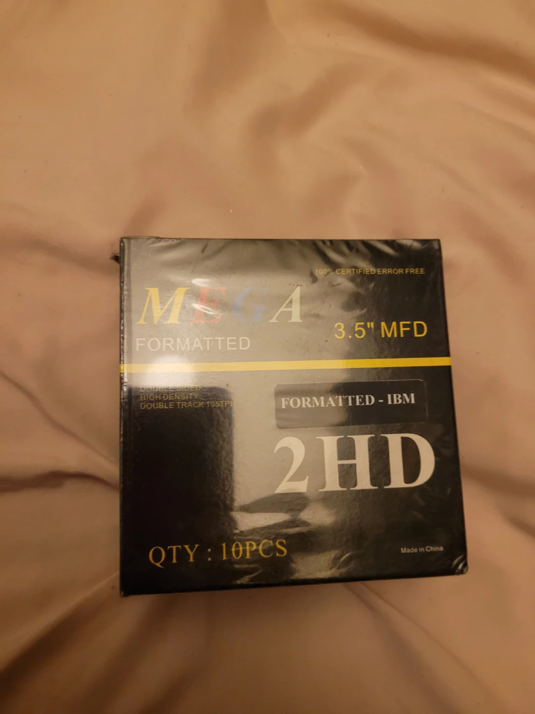 MEGA Formatted 2HD 3.5" Floppy Disks - 10 Pack