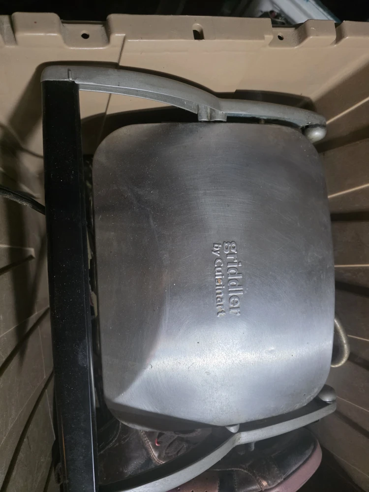 Cuisinart Griddler w/ waffle attachment