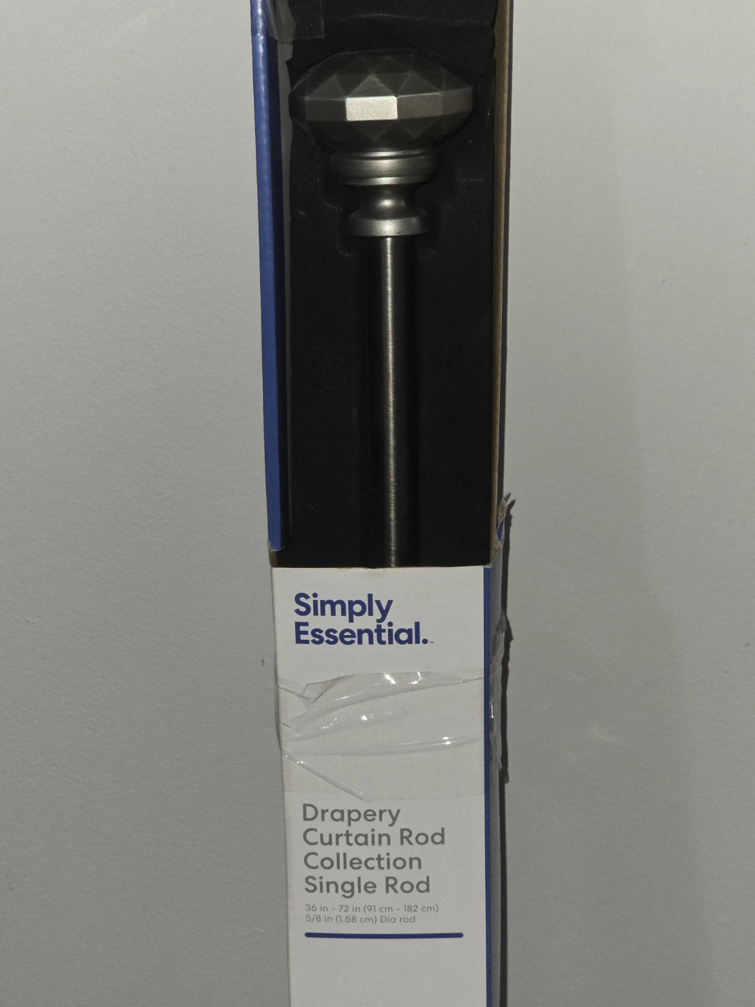 Simply Essential Drapery Curtain Rod - 36-72 inch