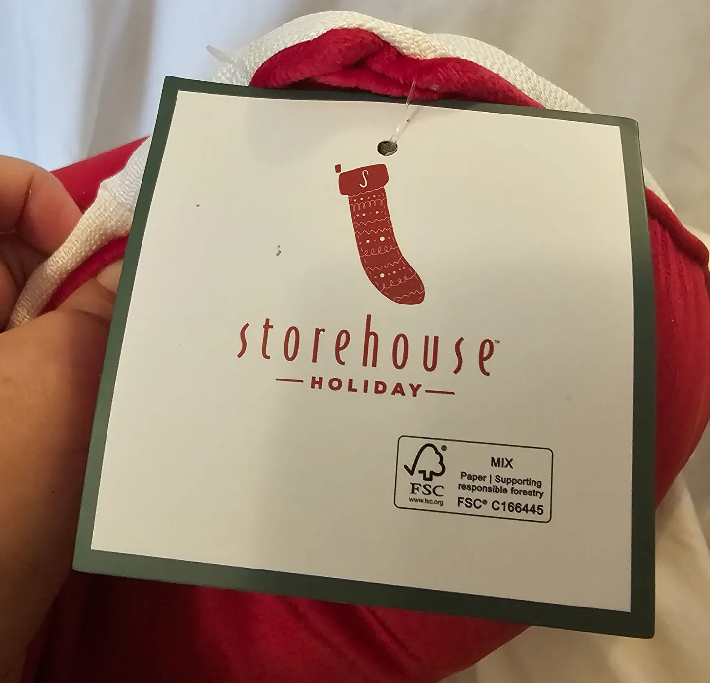 Multi-Coloured Storehouse Santa Claus Christmas Decor Pillow image indicator(6)