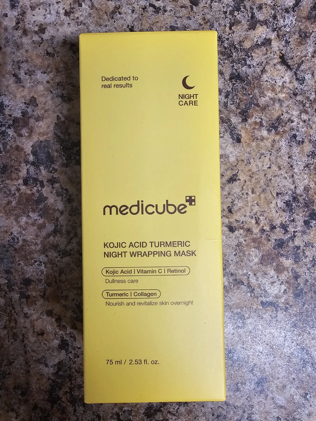 MEDICUBE Kojic Acid Turmeric Night Wrapping Mask