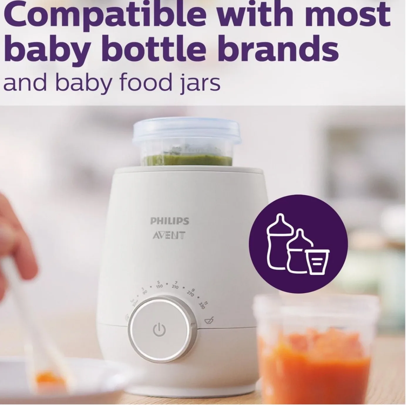 Philips Avent Baby Bottle Warmer image indicator(8)