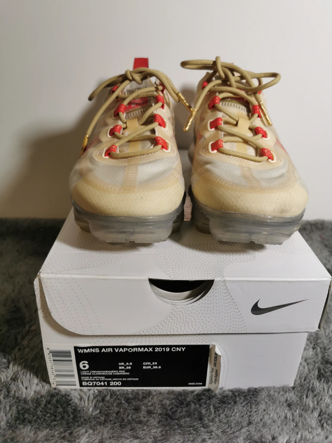 Nike Air VaporMax 2019 CNY Women's Size 6