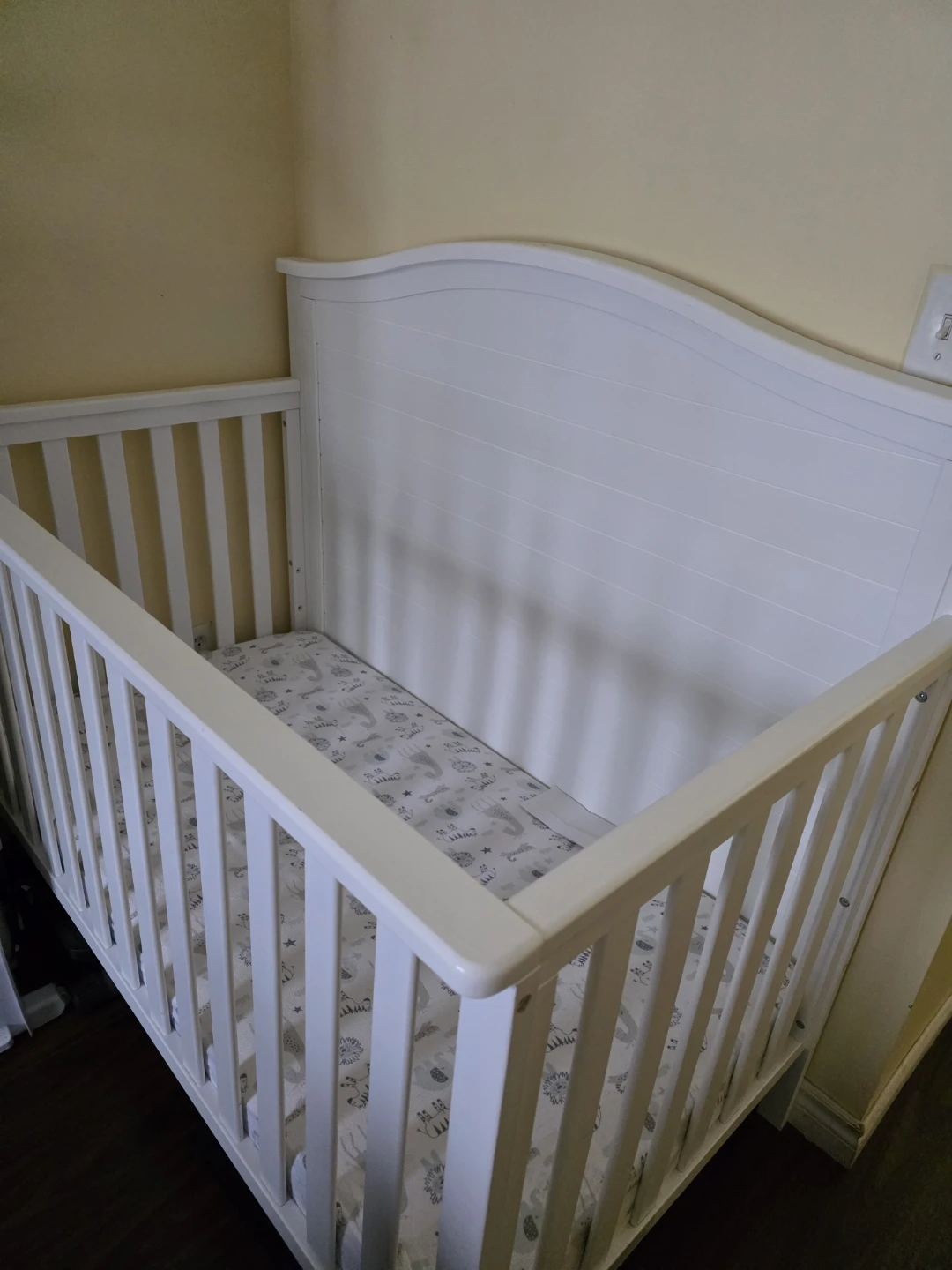 Childcraft White Baby Crib with Mattress - photo 2
