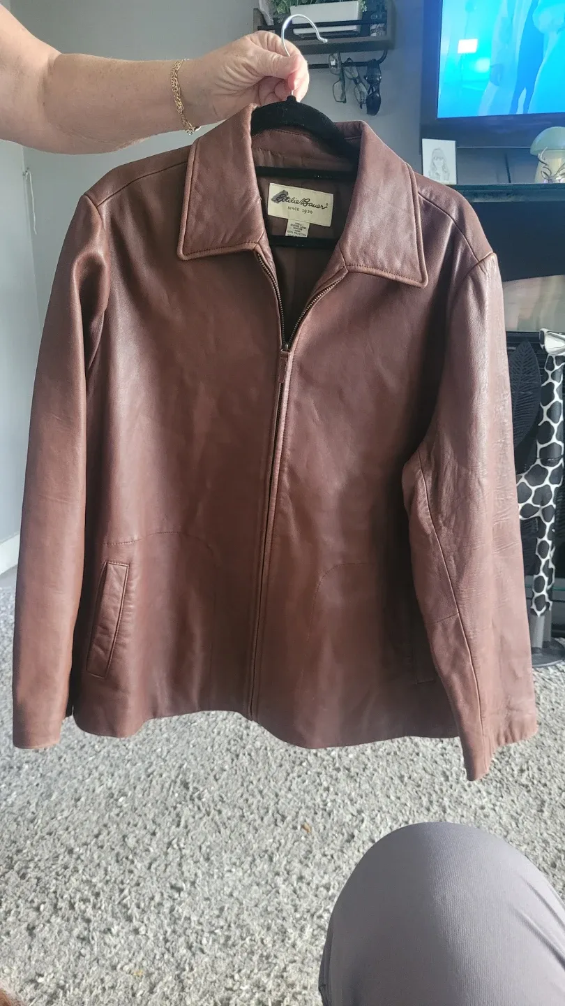 Eddie Bauer Genuine Lamb Leather Jacket - XXL image indicator(2)